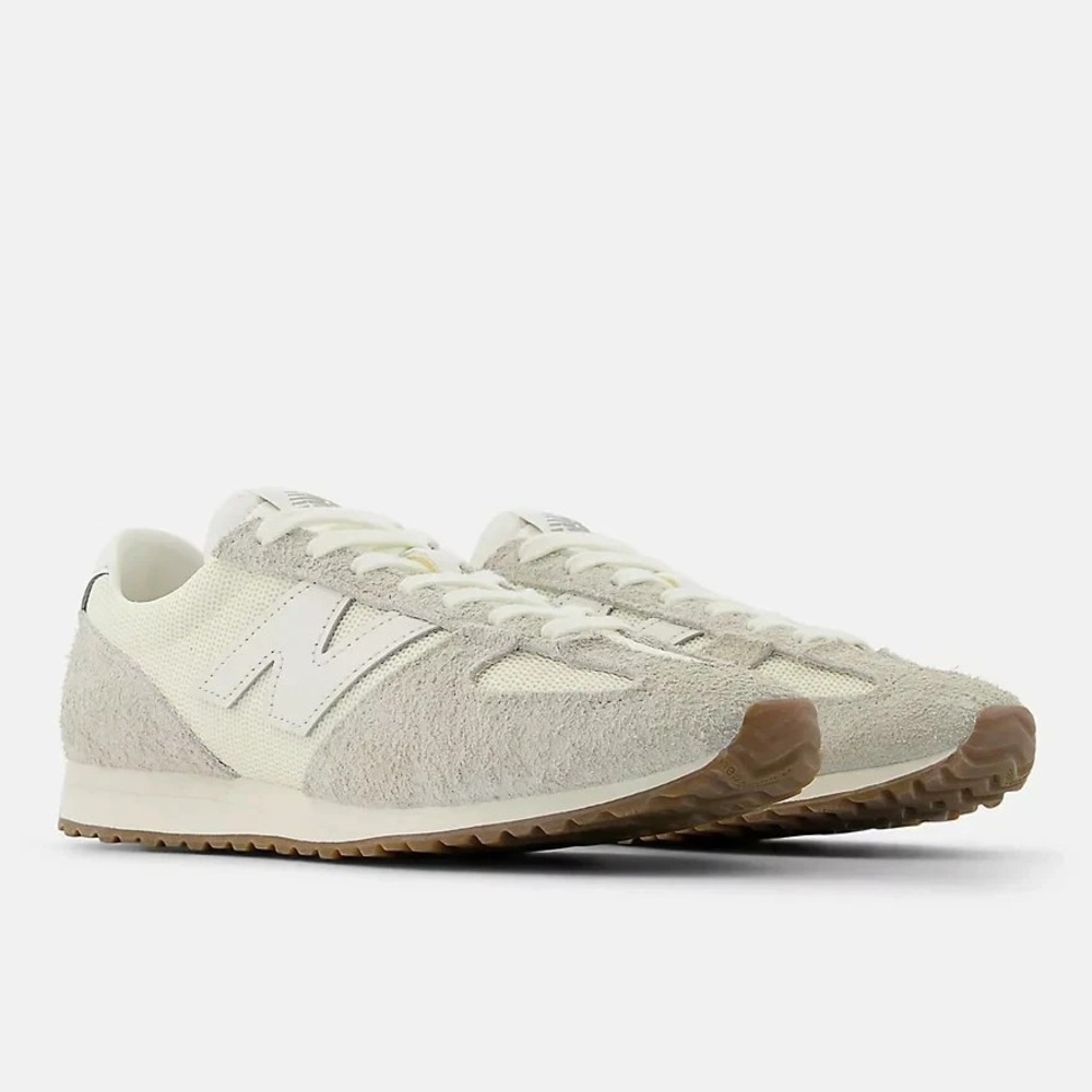 Womens Size 7.5 -NEW BALANCE 471 Beige White Grey Retro Running Shoes U4712H3